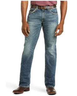 Ariat Men's M5 Ridgeline Medium Wash Slim Straight Jeans