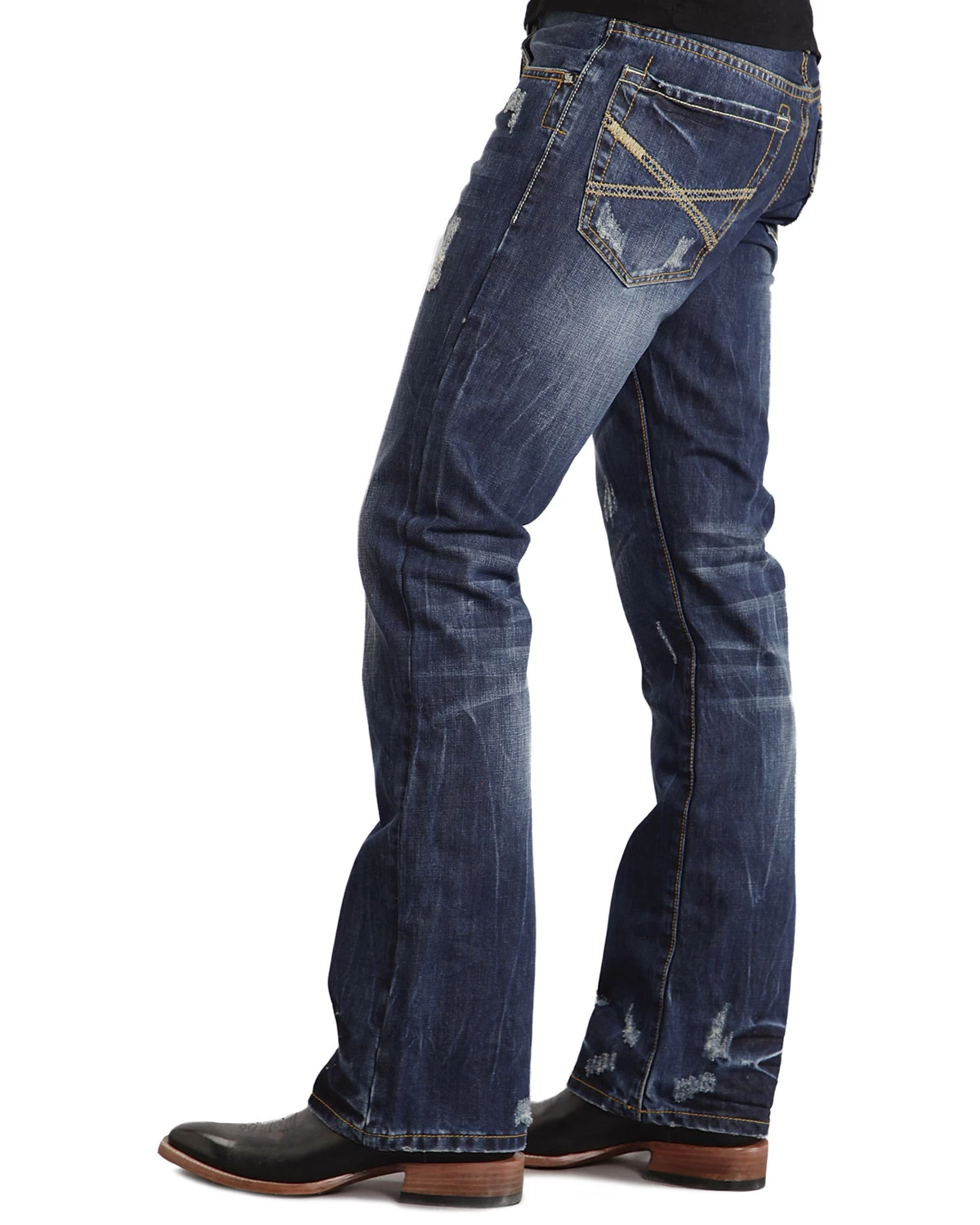 Stetson Rock Fit X Stitched Jeans - Image 2