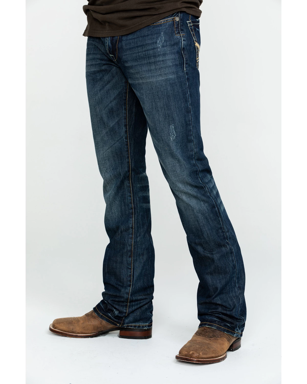 Stetson Rock Fit X Stitched Jeans - Image 4