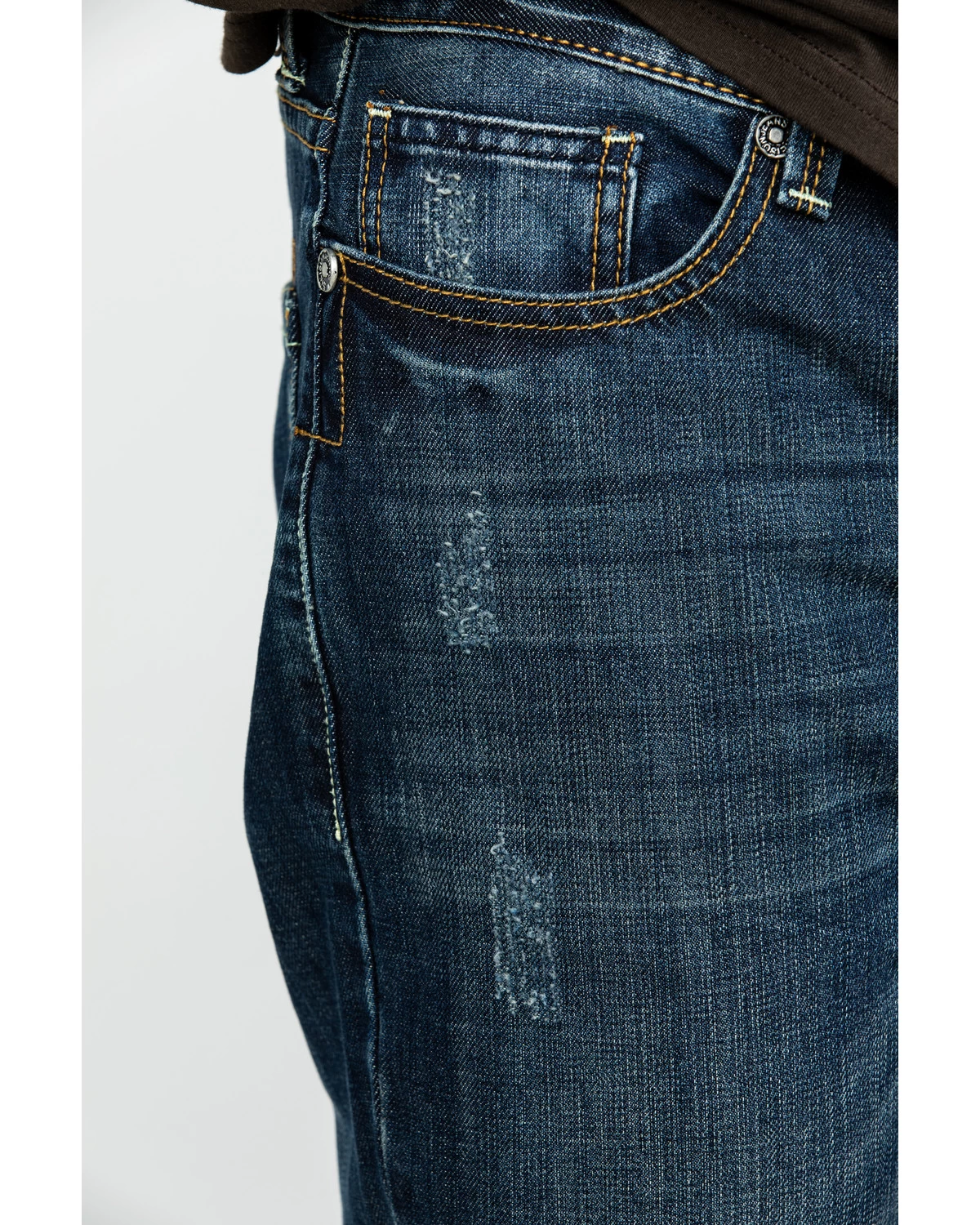 Stetson Rock Fit X Stitched Jeans - Image 5