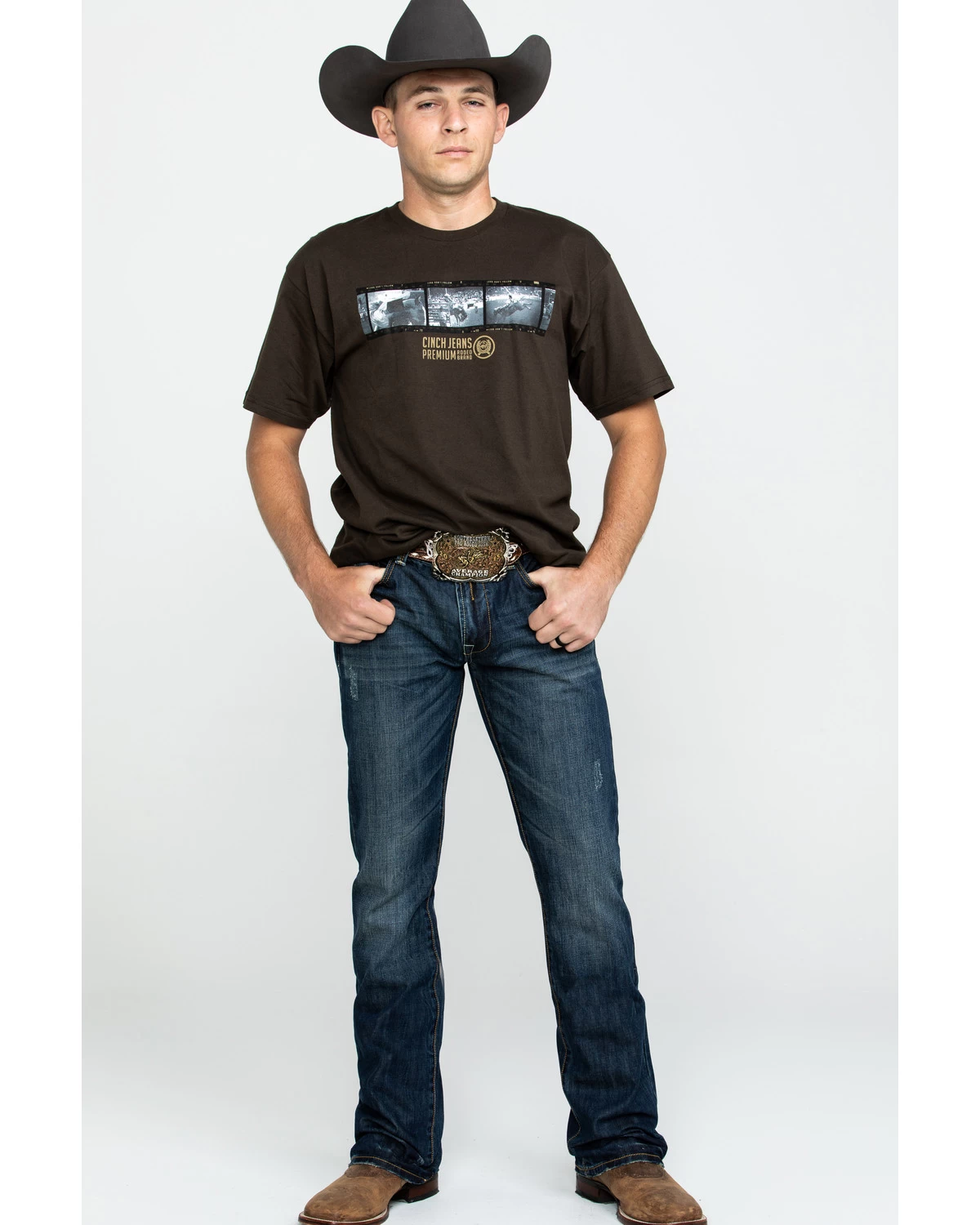 Stetson Rock Fit X Stitched Jeans - Image 7