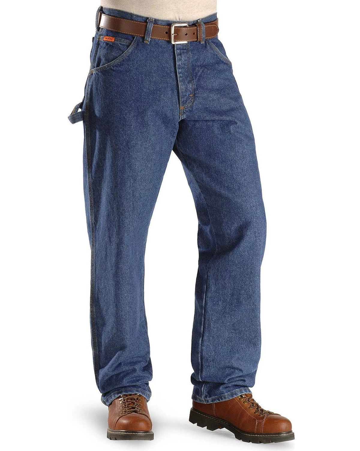 Wrangler Men's Riggs FR Carpenter Relaxed Fit Work Jeans - Image 5