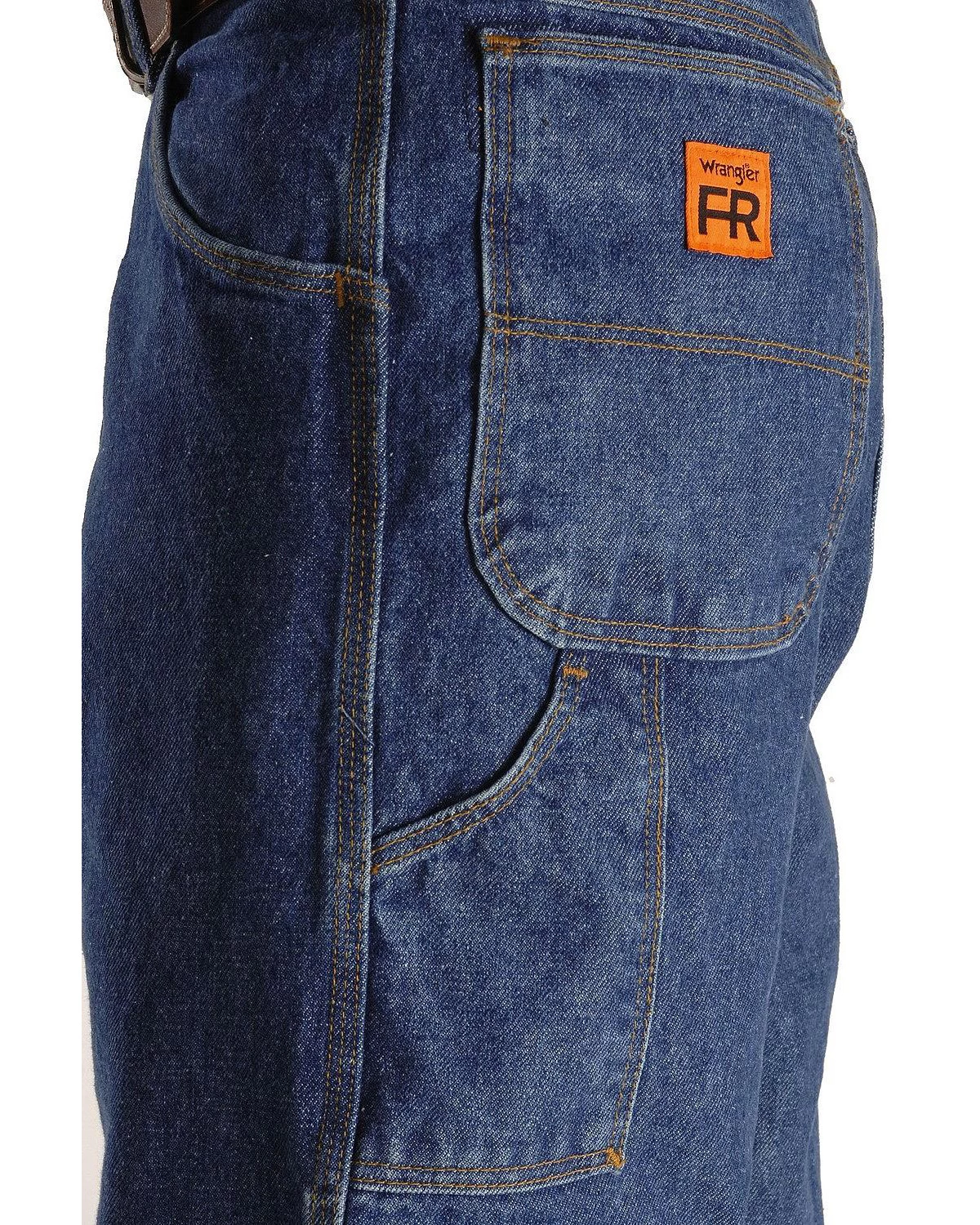 Wrangler Men's Riggs FR Carpenter Relaxed Fit Work Jeans - Image 6