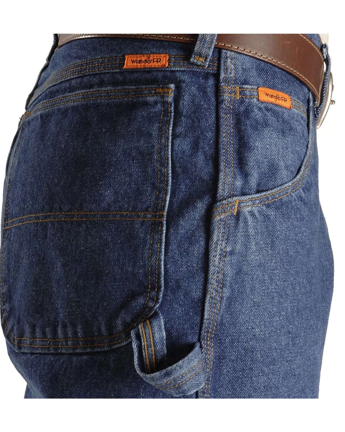 Wrangler Men's Riggs FR Carpenter Relaxed Fit Work Jeans - Image 3