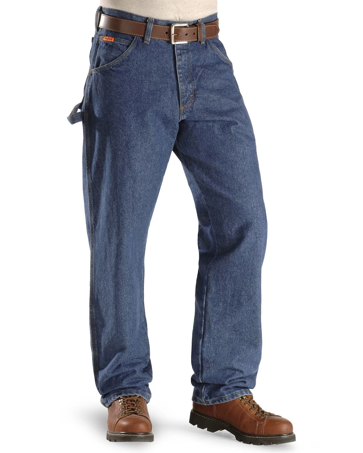 Wrangler Men's Riggs FR Carpenter Relaxed Fit Work Jeans - Image 4