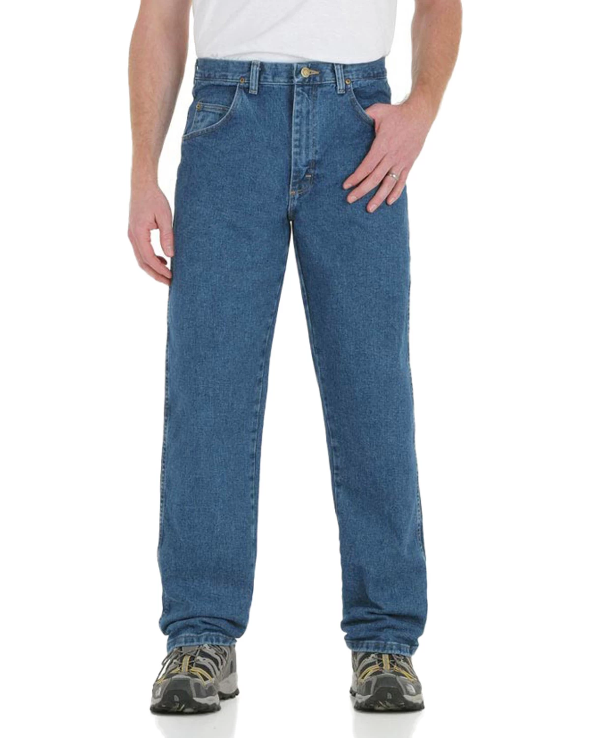 Wrangler Men's Rugged Wear Relaxed Fit Jeans - Image 3