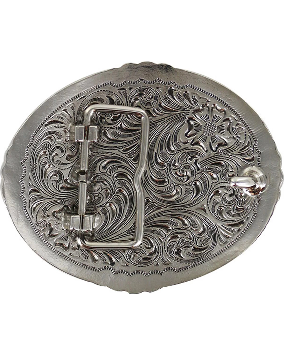 Cody James Men's Filigree Cross Belt Buckle - Image 2