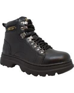 Ad Tec Women's 6" Leather Work Boots - Steel Toe