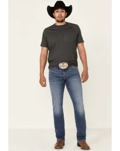 Cody James Men's Bronco Medium Wash Stackable Straight Stretch Jeans