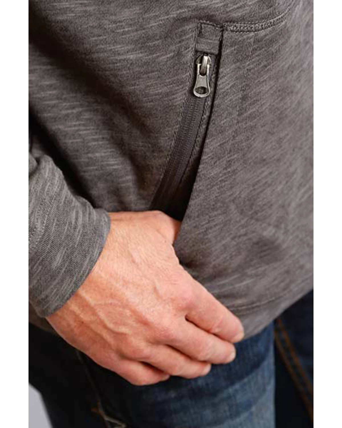 Stetson Men's USA Slub French Terry Hooded Sweatshirt - Image 2