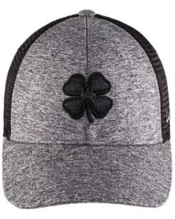 Black Clover Men's Logo Mesh-Back Fitted Ball Cap