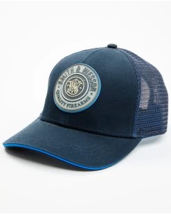 Smith & Wesson Men's Round Logo Patch Ball Cap