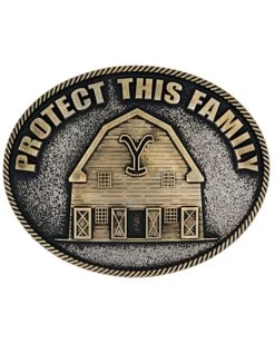Montana Silversmiths Women's Yellowstone Protect Family Belt Buckle