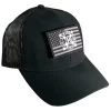 Howitzer Men's Circle Logo Flag Patch Mesh Back Trucker Cap