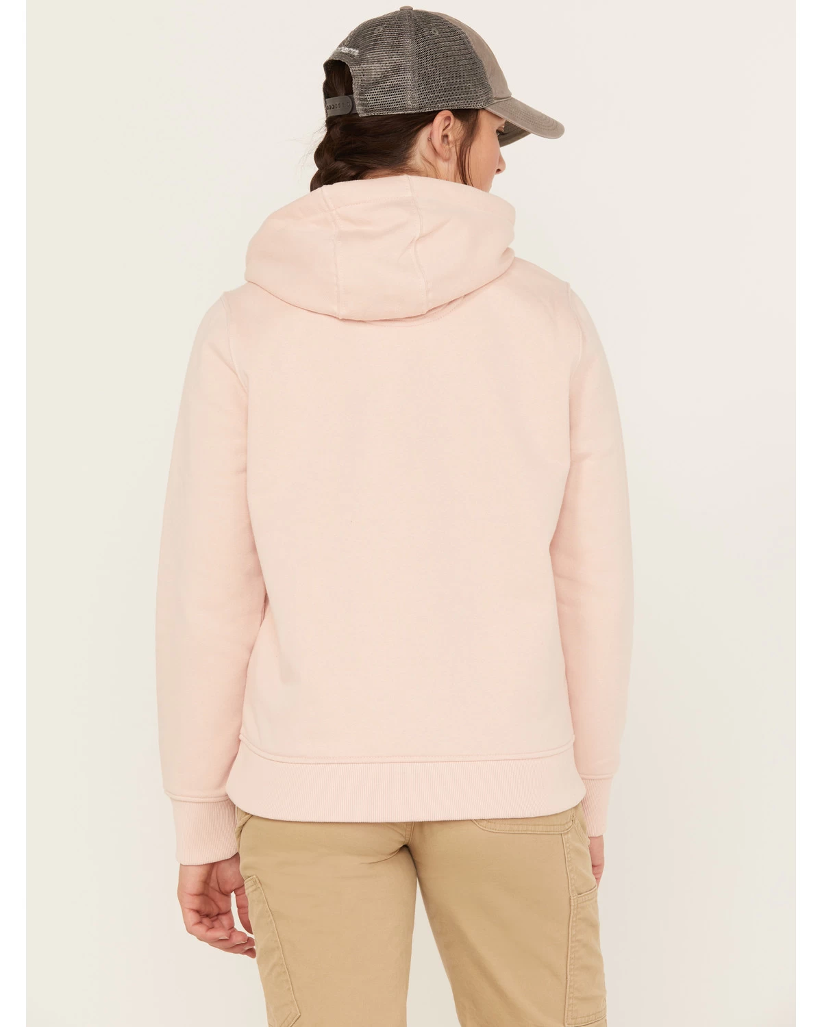 Carhartt Women's Rain Defender Relaxed Fit Midweight Logo Graphic Hoodie - Image 4