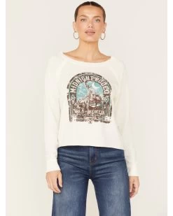 Rock & Roll Denim Women's Midnight Rodeo Graphic Sweatshirt