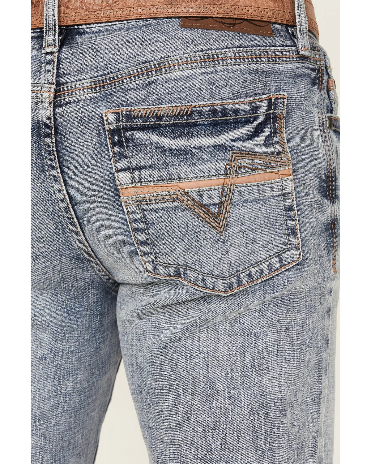 Cody James Men's Pinedale Slim Straight Stretch Denim Jeans - Image 4