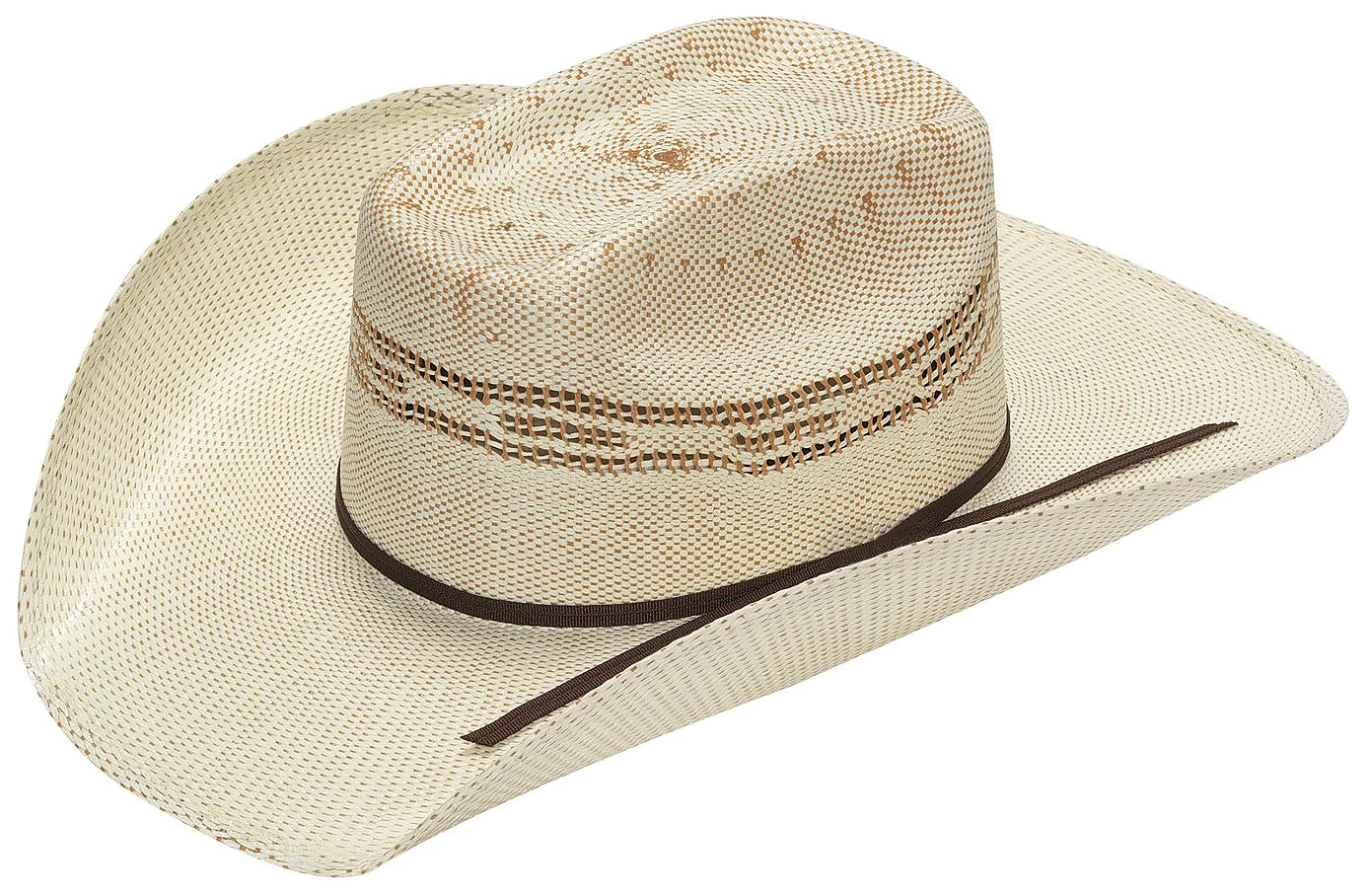 Twister Kids' Tan Bangora Straw Cowboy Hat